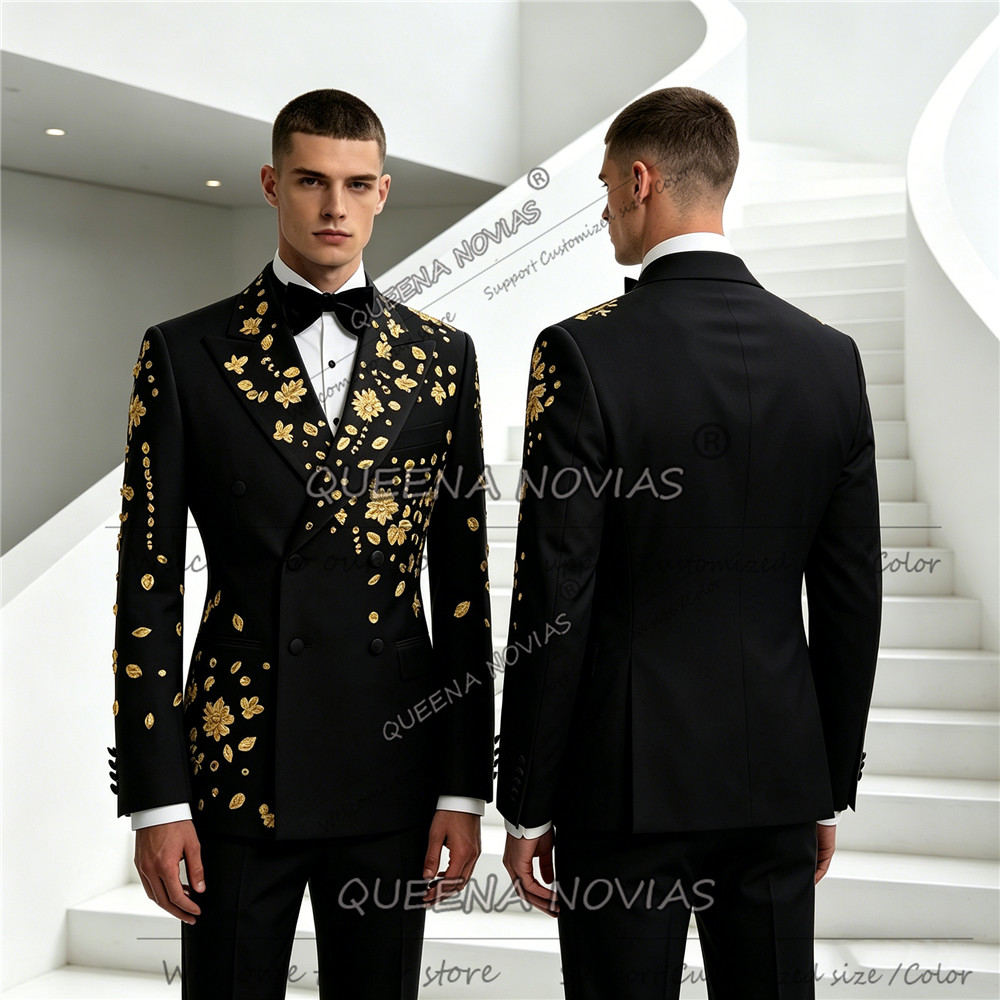 Men'S Formal Wear Jewelry - Exklusiver Anzug für Herren für Hochzeiten,