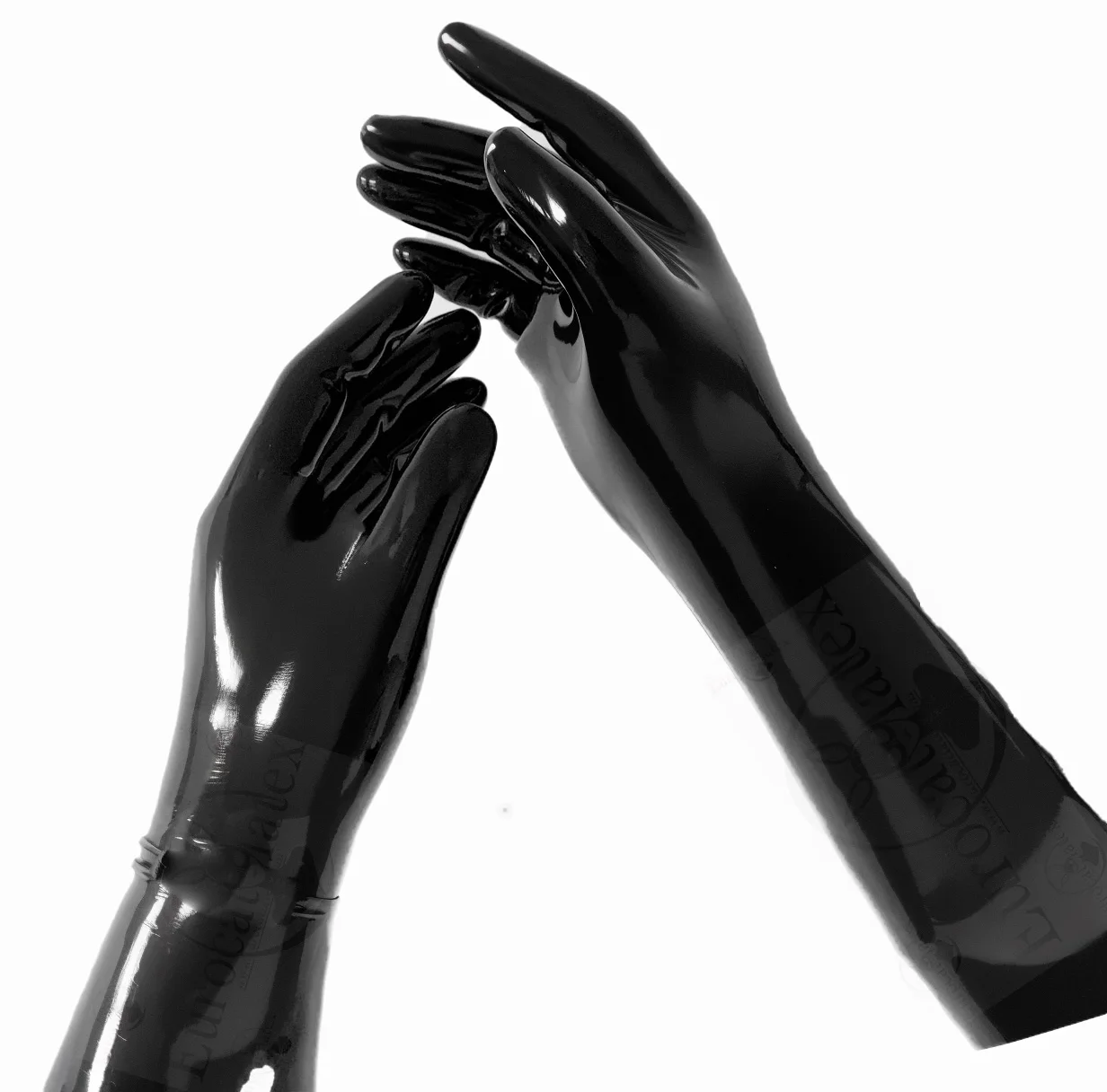 Formal Wear Gloves Men - Latex Fetisch Mann Handschuhe Gummi Kapuze