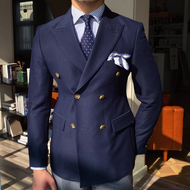Men Formal Wear With Coat - Hochzeit Männer Anzüge Blazer Bräutigam Business