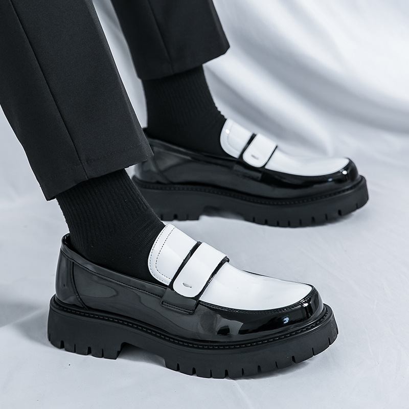 Large Men Formal Wear - Herren-Loafer im britischen Stil, Business-Formelle Kleidung,