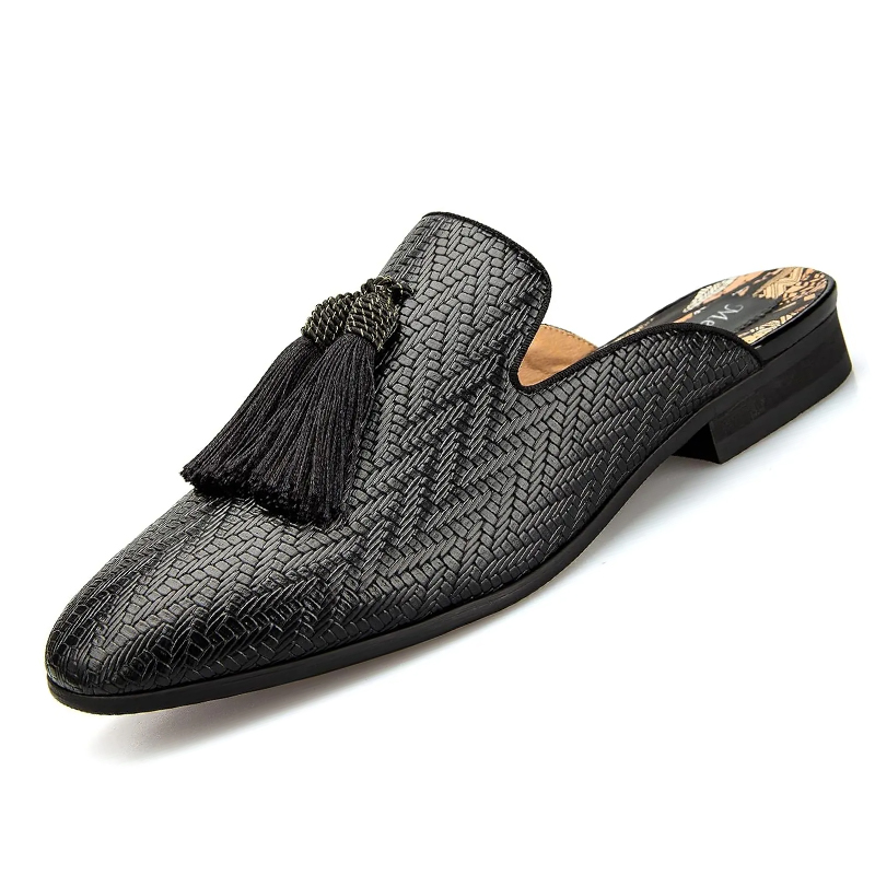 Men'S Formal Wear Slippers - Leder-Hausschuhe, atmungsaktiv, für den Sommer, Herren-Hausschuhe,