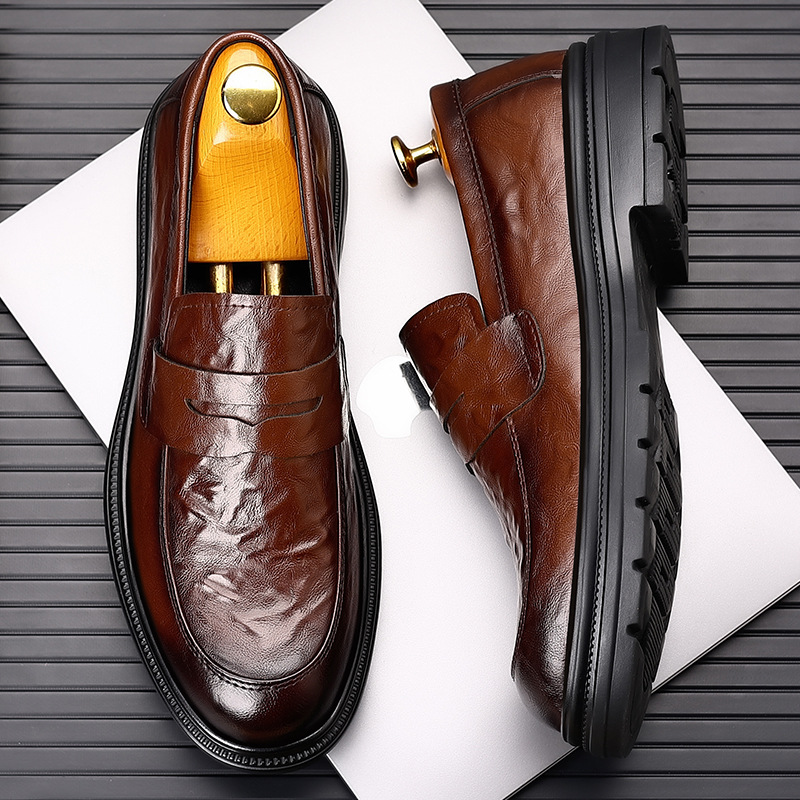Herren-Lederschuhe für Freizei – Men Formal Wear Dress Bewertung und Preis