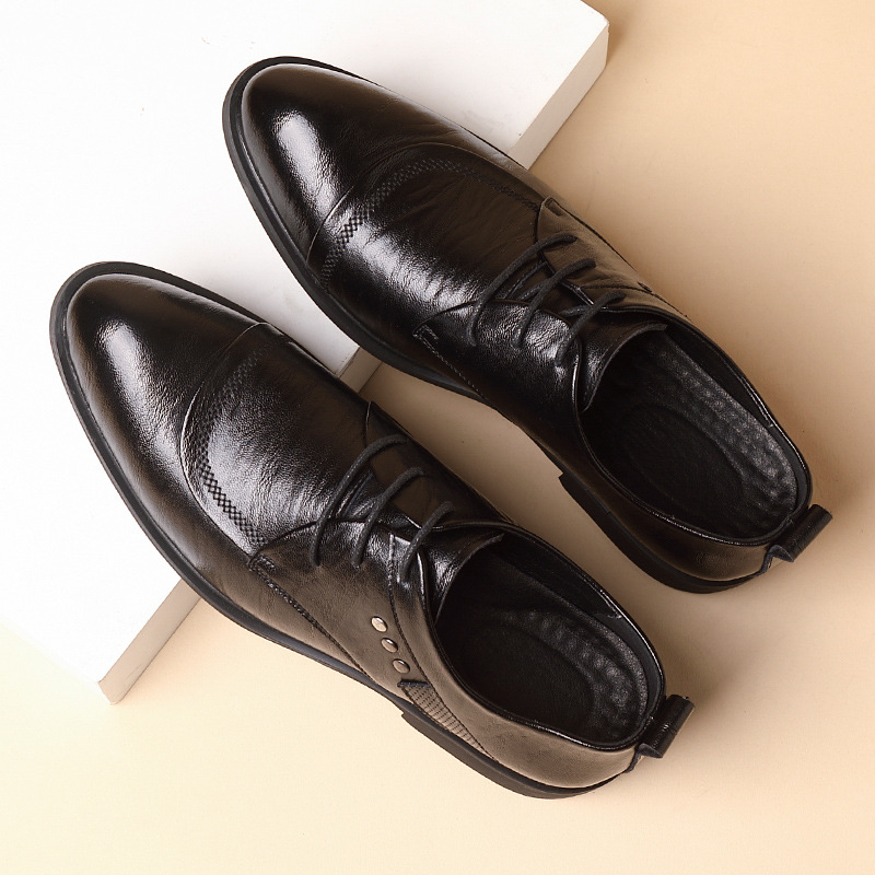 Lederschuhe im Oxford-Stil mit – Men Formal Wear Dress Bewertung und Preis