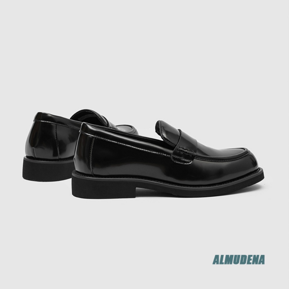 Modische Herren-Slipper mit ru – Formal Men Daily Wear Shoes Bewertung und Preis