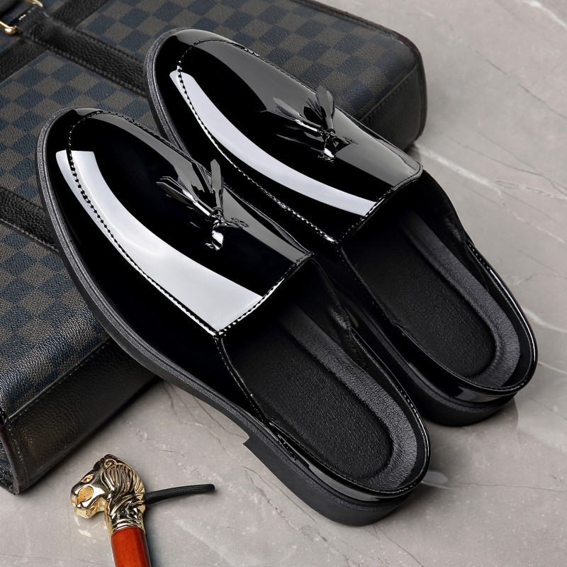 Herren-Slipper aus schwarzem L – Men'S Formal Wear Slippers Bewertung und Preis