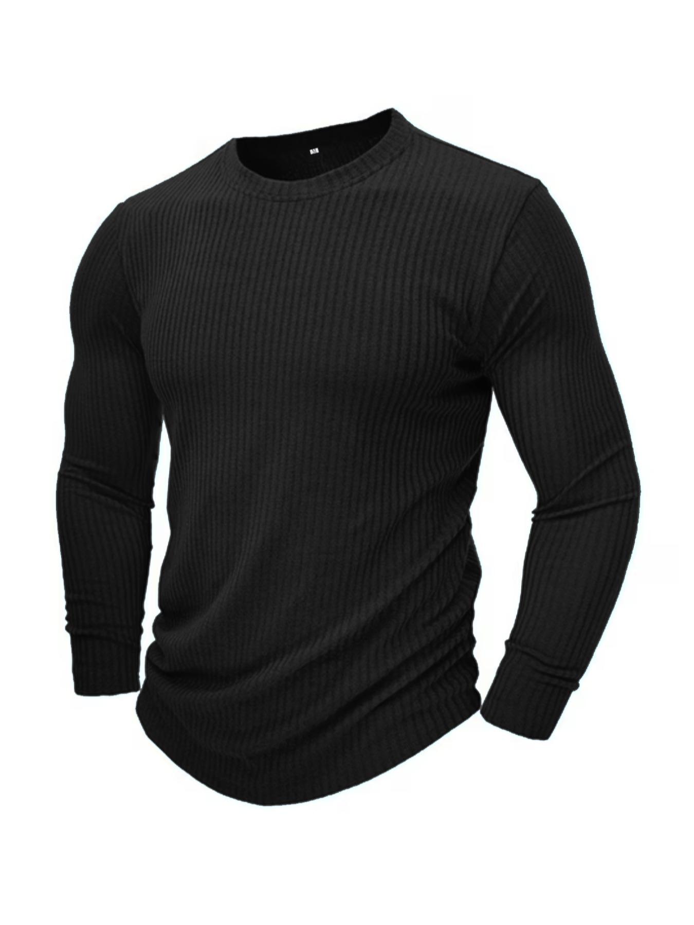 Herren Rundhals Langarm Strick – Men Formal Wear Top Bewertung und Preis