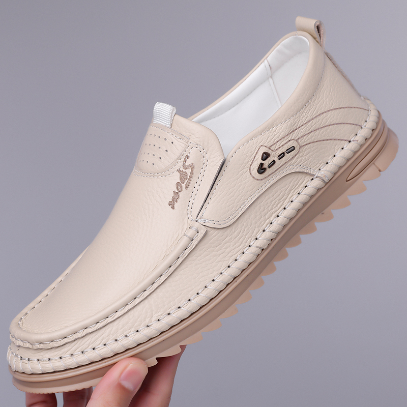 Echte Business-Casual-Ledersch – Formal Men Daily Wear Shoes Bewertung und Preis