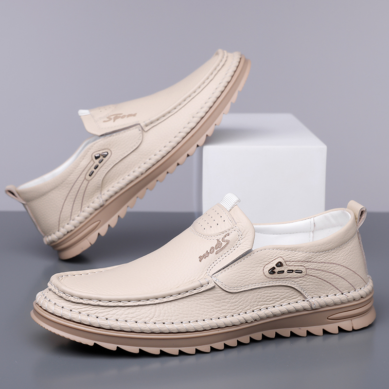 Echte Business-Casual-Ledersch – Formal Men Daily Wear Shoes Bewertung und Preis