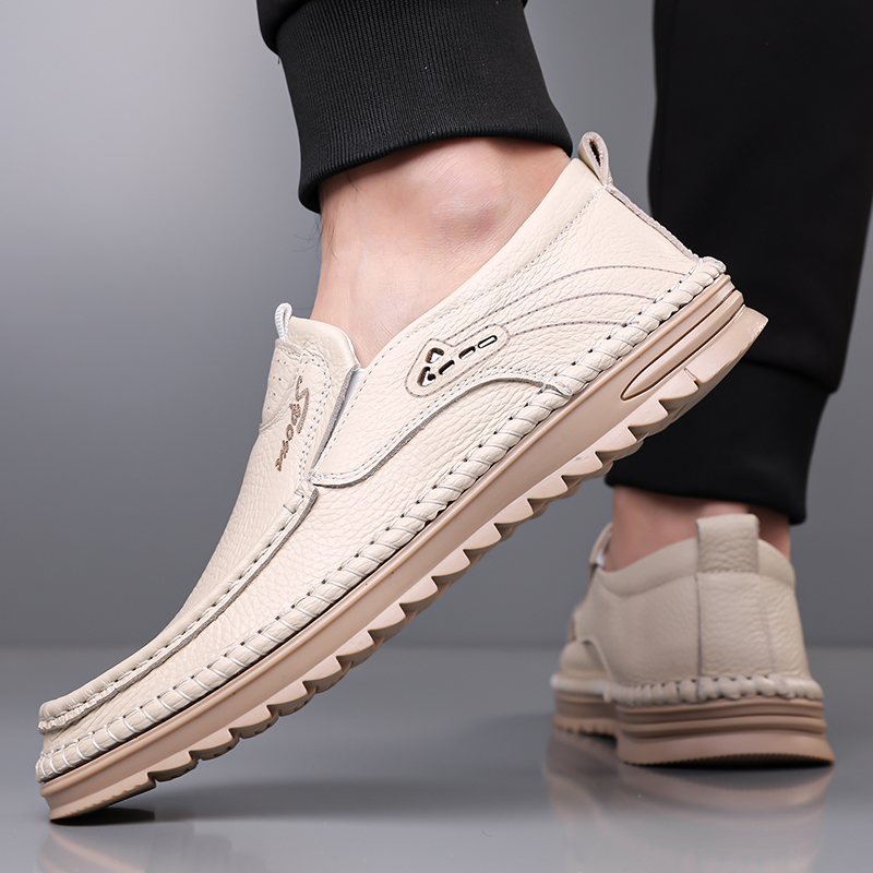 Echte Business-Casual-Ledersch – Formal Men Daily Wear Shoes Bewertung und Preis