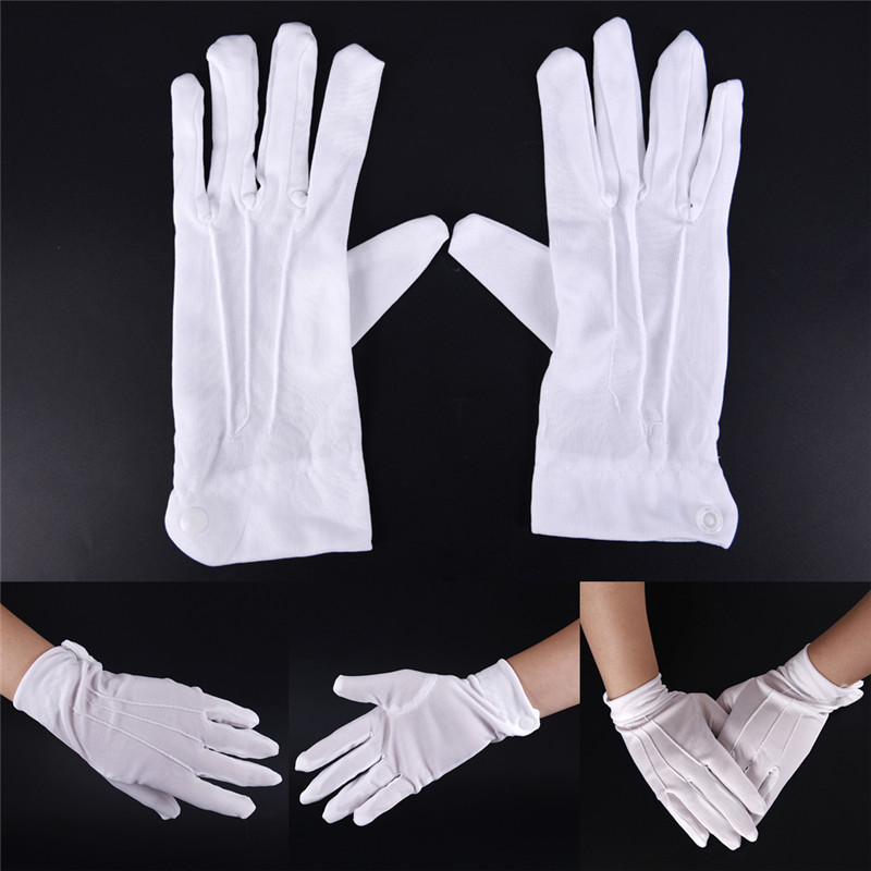 1 Paar weiße formelle Handschu – Formal Wear Gloves Men Bewertung und Preis