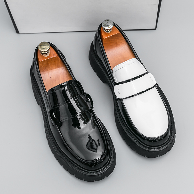 Herren-Loafer im britischen St – Large Men Formal Wear Bewertung und Preis
