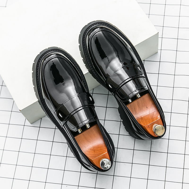 Herren-Loafer im britischen St – Large Men Formal Wear Bewertung und Preis