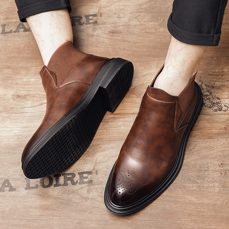 High-Top-Lederschuhe sind viel – Men Formal Wear Top Bewertung und Preis