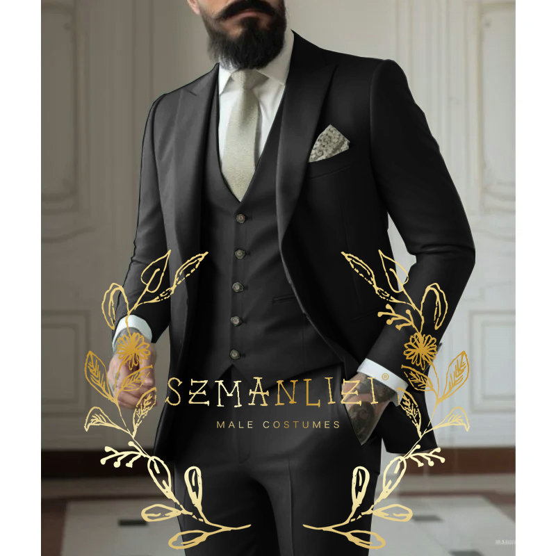 Hellgrüne Anzüge für Herren, 3 – Men Formal Wear With Coat Bewertung und Preis