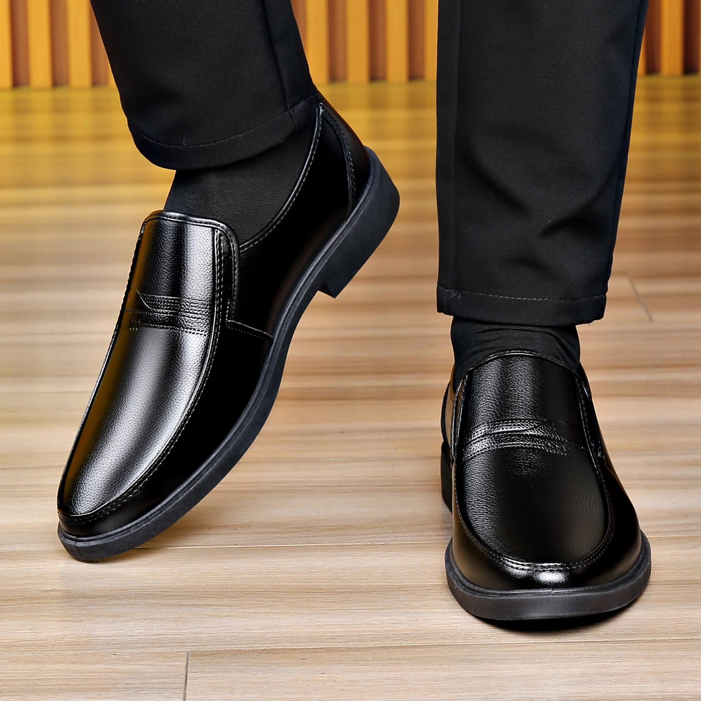 Herren-Slipper aus Leder für B – Men Formal Wear Dress Bewertung und Preis