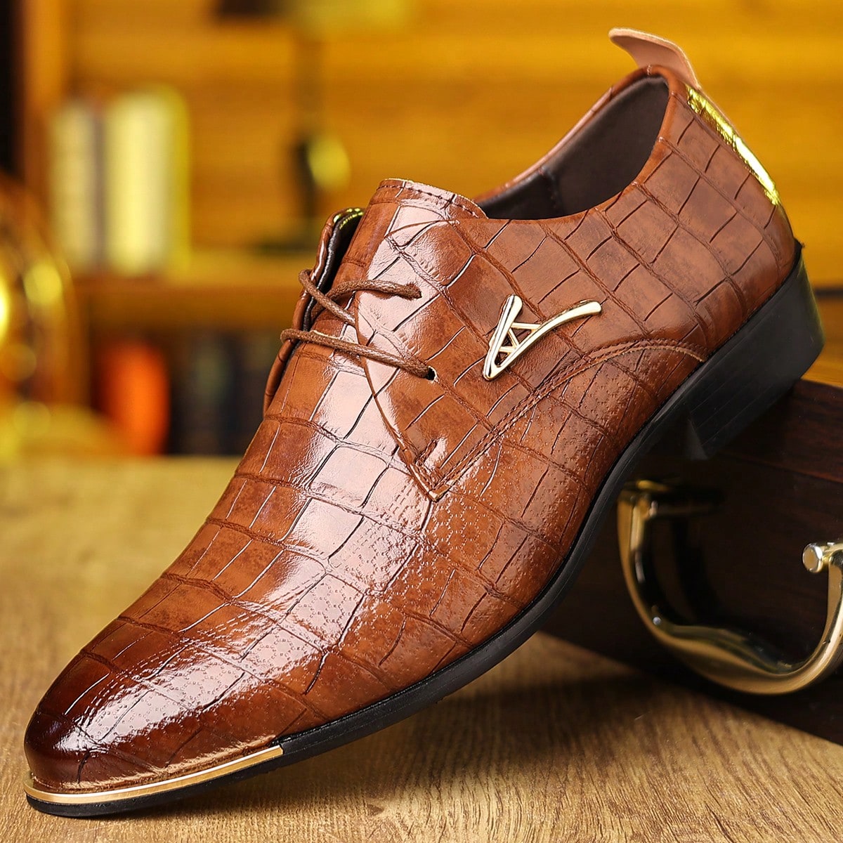 Große Herren-Freizeitschuhe in – Large Men Formal Wear Bewertung und Preis