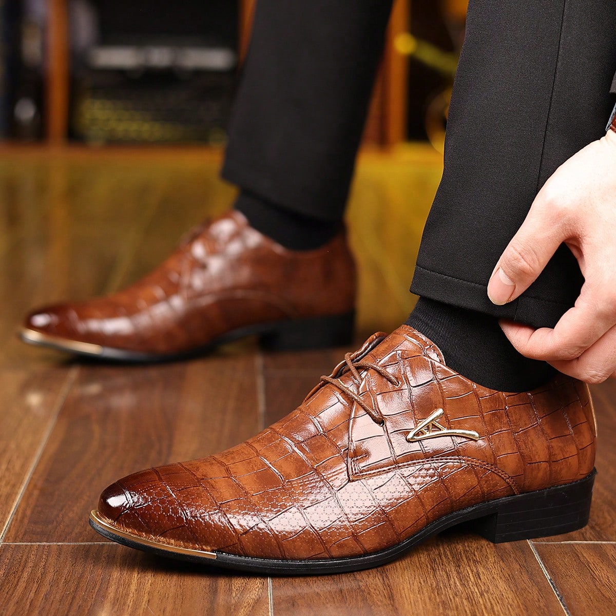 Große Herren-Freizeitschuhe in – Large Men Formal Wear Bewertung und Preis